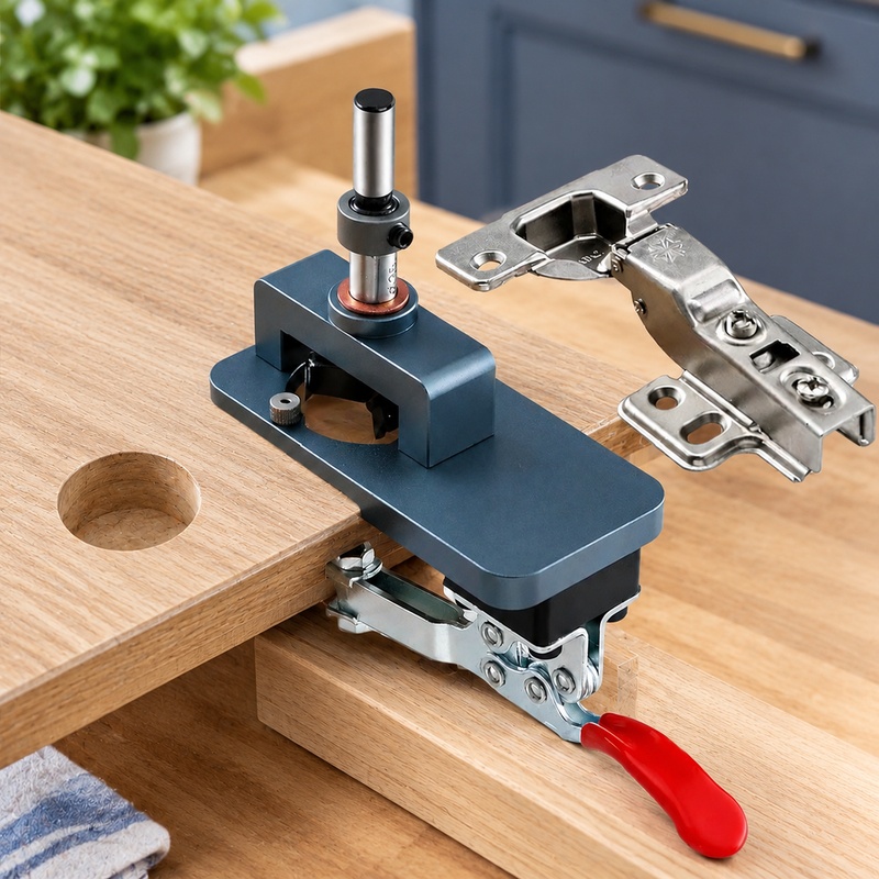 Cabinet Hinges - أداة تثبيت دقيقة لحواف الأثاث مع