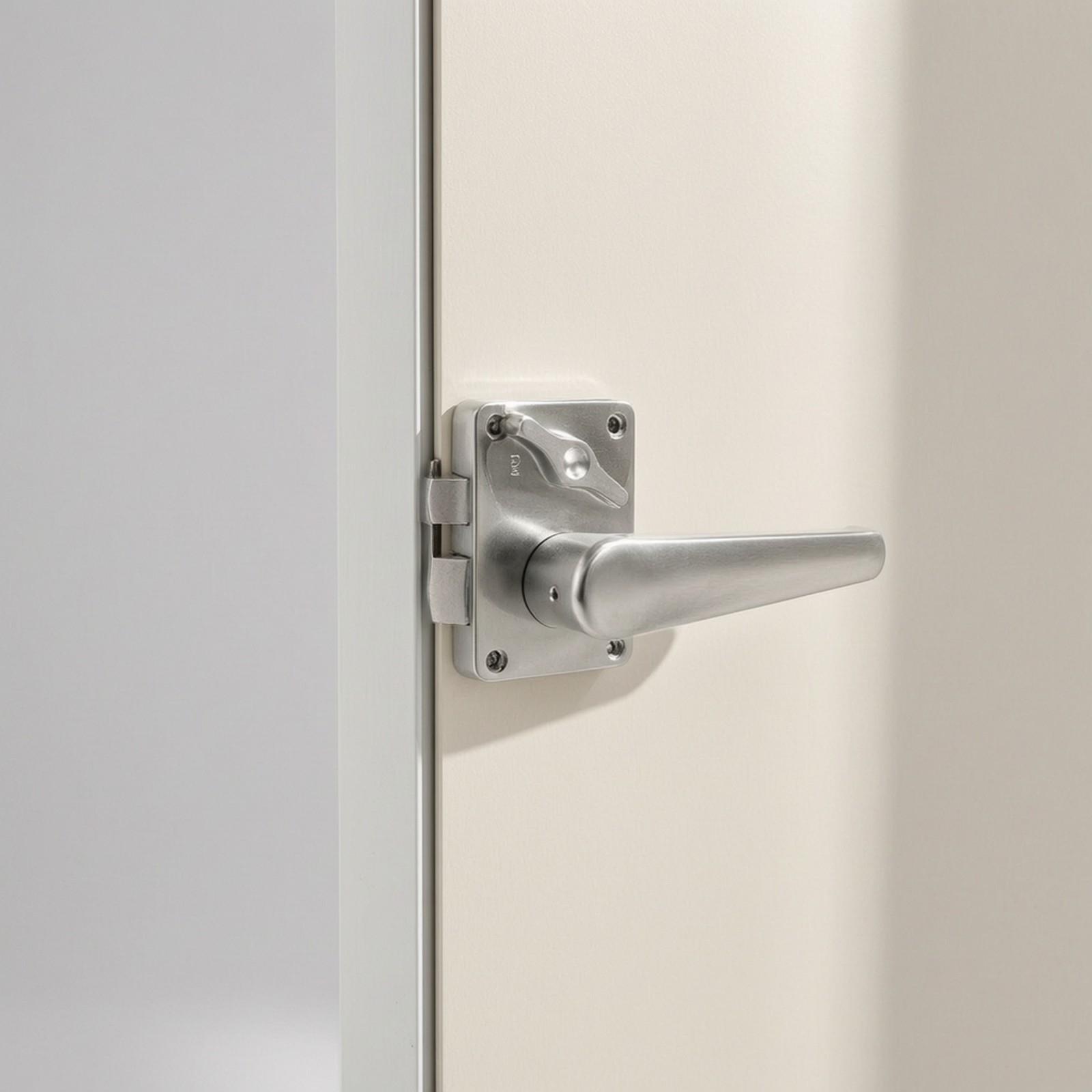 Door Handle - قفل باب حمام العربة مع مقبض