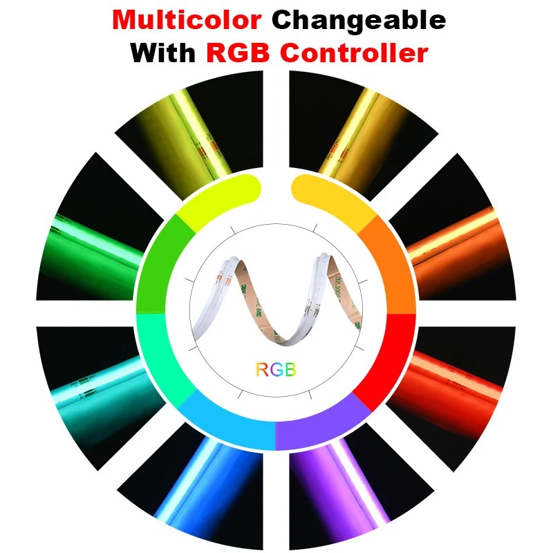 شريط إضاءة LED مرن RGB بدون نق - مراجعة Led Strip Lights وسعره