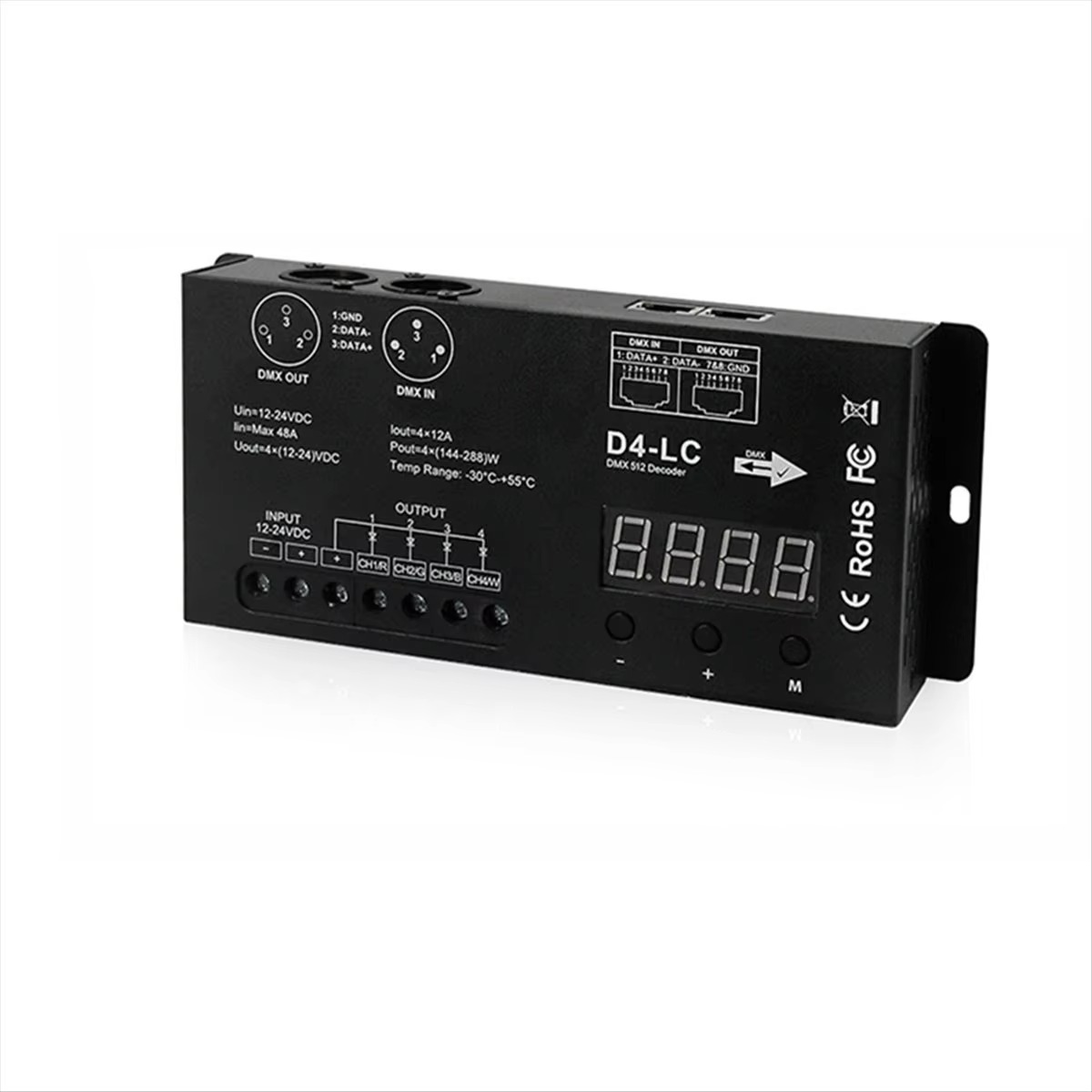 وحدة تحكم LED عالية الطاقة DMX - مراجعة Led Strip Lights وسعره