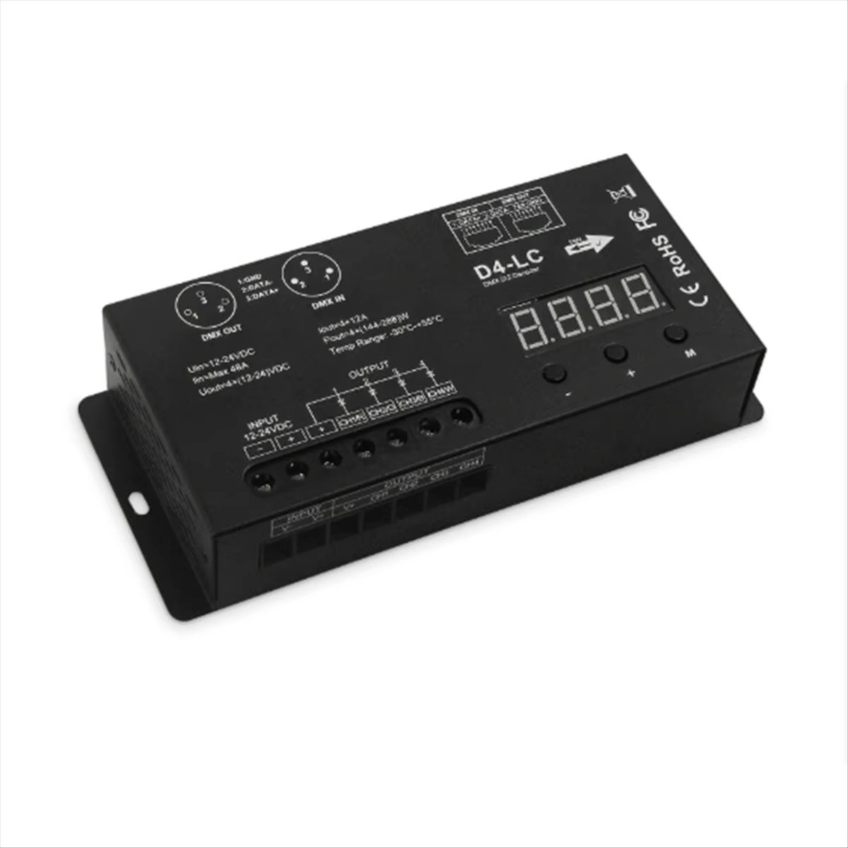 وحدة تحكم LED عالية الطاقة DMX - مراجعة Led Strip Lights وسعره