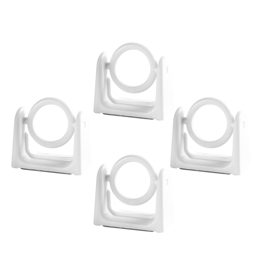 4 قطع من حوامل قضبان ستائر الن - مراجعة Curtain Rods وسعره