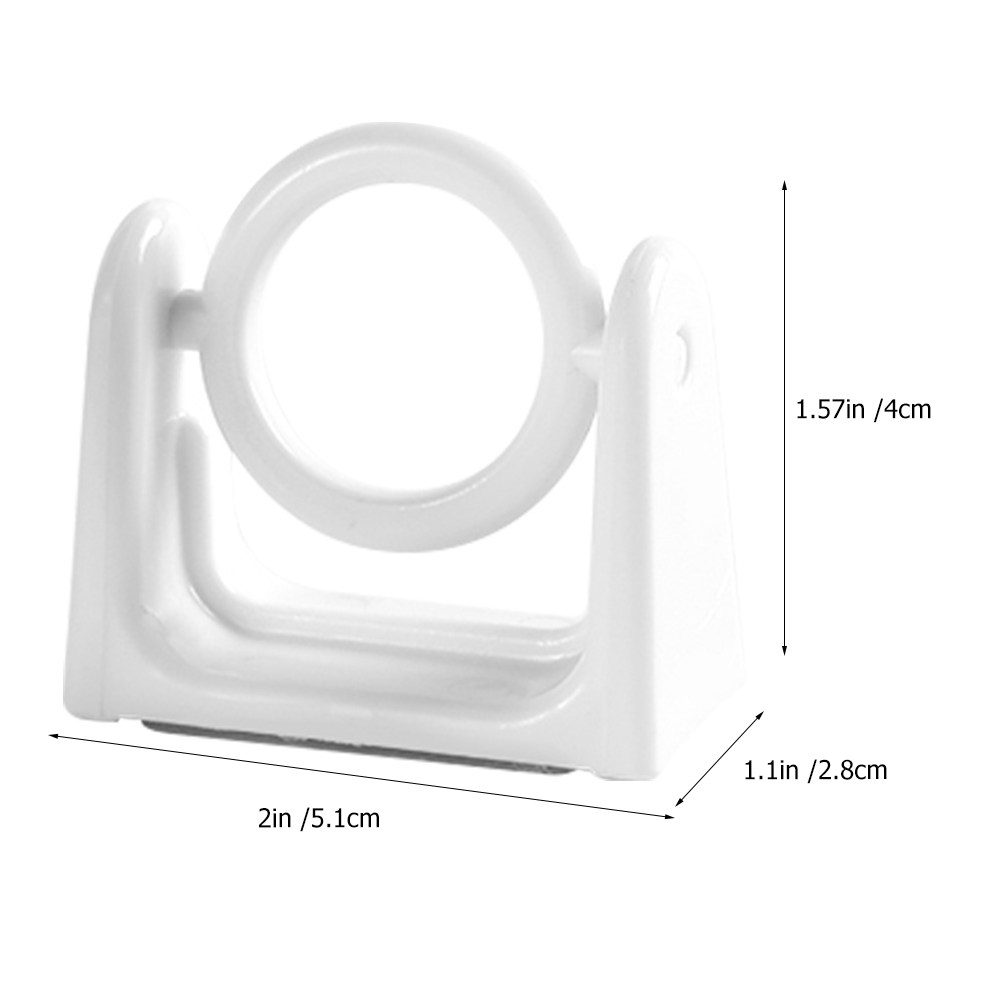 4 قطع من حوامل قضبان ستائر الن - مراجعة Curtain Rods وسعره