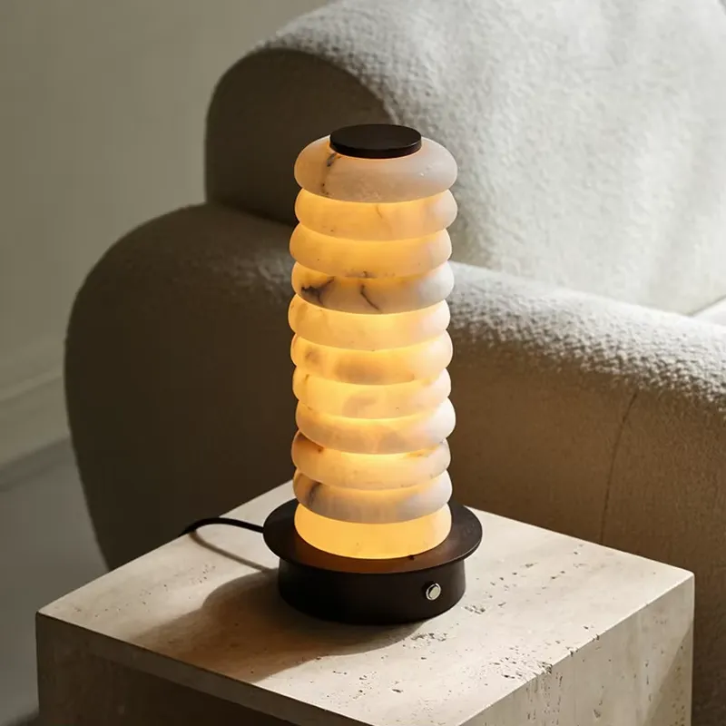 مصباح مكتب رخامي إسباني فاخر ب - مراجعة Light Switch وسعره
