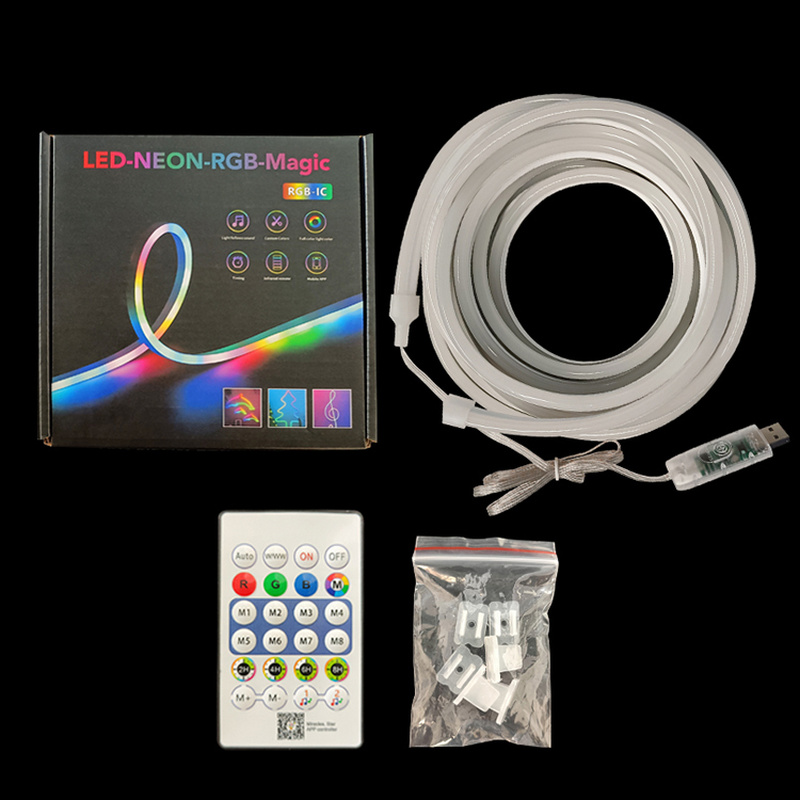 شريط إضاءة نيون LED RGB عالي ا - مراجعة Led Strip Lights وسعره